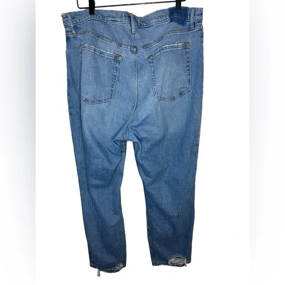 Abercrombie & Fitch The Ankle Straight Ultra High Rise Jeans 34/18 - Picture 4 of 7